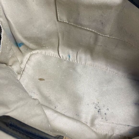 Valentina Italia soft  sheen patent leather bowler bag ,gold tone accent… - Picture 15 of 15